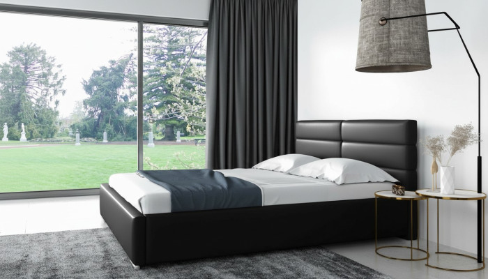 Bed frame wood design double hotel modern bed bedroom beds upholstered bed