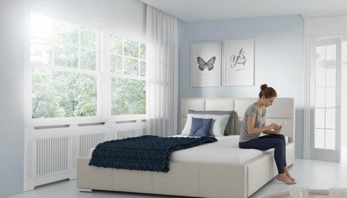 Double bed upholstered beds leather bed design luxury furniture 200x200 bed frame