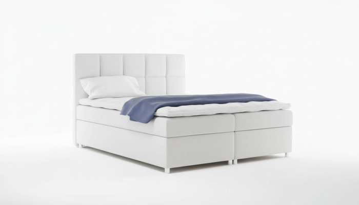 Box spring bed double hotel furniture beds furnishings big 200x200 bedroom