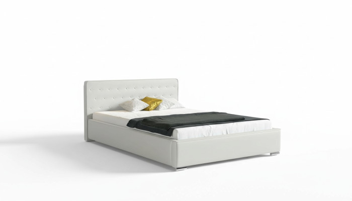 Double bed, marital bed, bed frame, bed, upholstered bed, beds, polyester, bed frame, new.