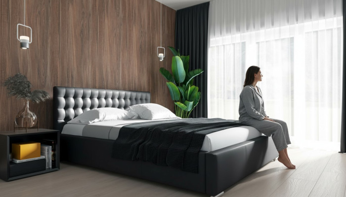 Bed frame, bed upholstered bed, beds 180x200, bed frame, double bed, matrimonial bed new