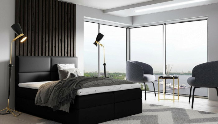 Box spring bed Modern bed Luxury furniture Bed box Beds Upholstered bed Double bed