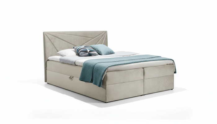 Double bed bed with storage box spring bed marriage bed beds upholstered bed 180cm