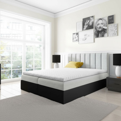 Box spring bed double bed bed with bed base marital bed beds 180cm upholstered bed