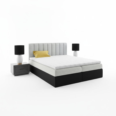 Box spring bed double bed bed with bed base marital bed beds 180cm upholstered bed
