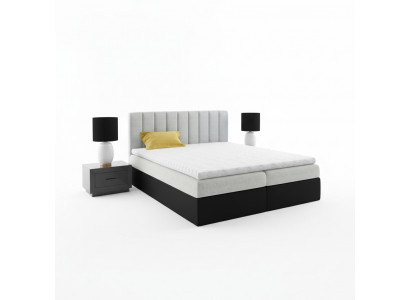 Box spring bed double bed bed with bed base marital bed beds 180cm upholstered bed