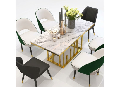 Luxury dining table dining room furniture furnishings table metal design tables dining tables