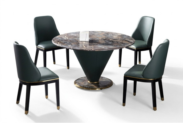 Round Column Tables Design Table Stone Furniture Dining Room Round Dining Tables Modern