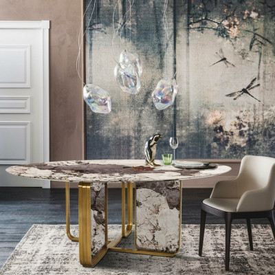 Stone dining tables round tables design table round furniture dining room modern new
