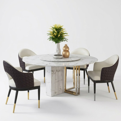 Round luxury table design tables round stone furniture dining room dining tables modern new