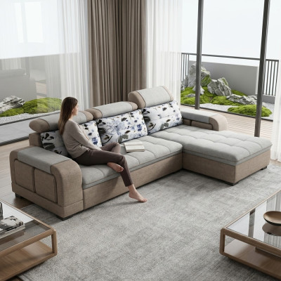 Corner sofa L-shape corner upholstered sofa seat design couch sofas fabric living landscape new