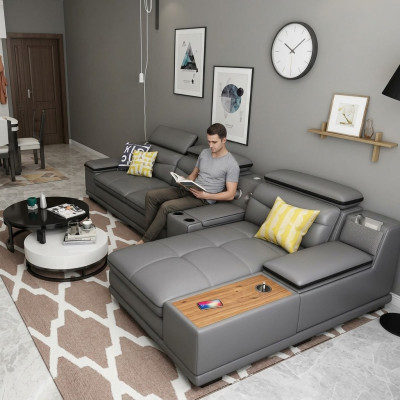 Modern corner sofa L-shape corner upholstered sofa seating couch sofas living landscape sofa new