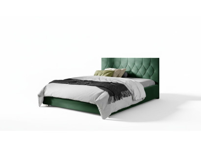 Bed frame fabric textile design double modern hotel bed bedroom beds new