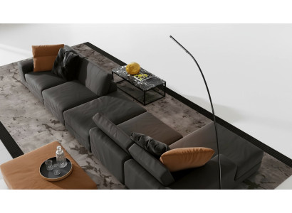 Luxury corner sofa L-shape sofa sofas modern living room fabric upholstery design corner new