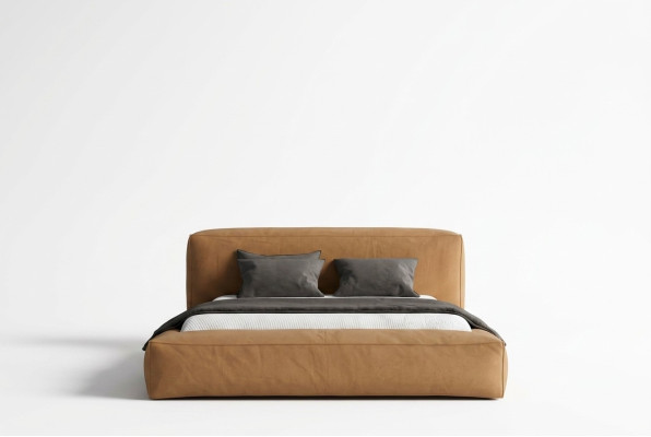 Modern double bed design hotel textile luxury bedroom bed frames