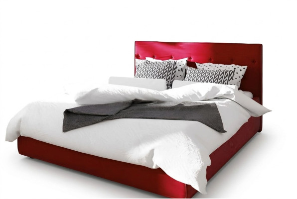 Bed design double bed function hotel textile bedroom beds bed frame red