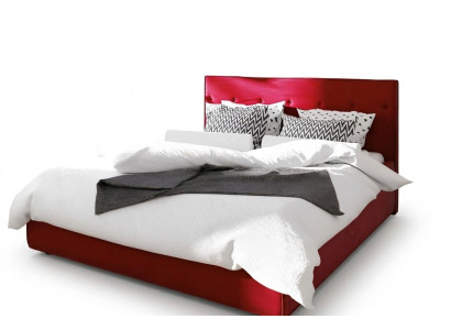 Bed design double bed function hotel textile bedroom beds bed frame red