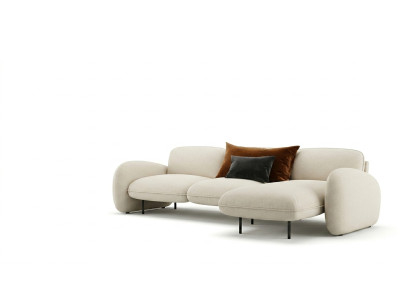 L-shaped sectional sofa seating corner sofas fabric living room design couches upholstery modern