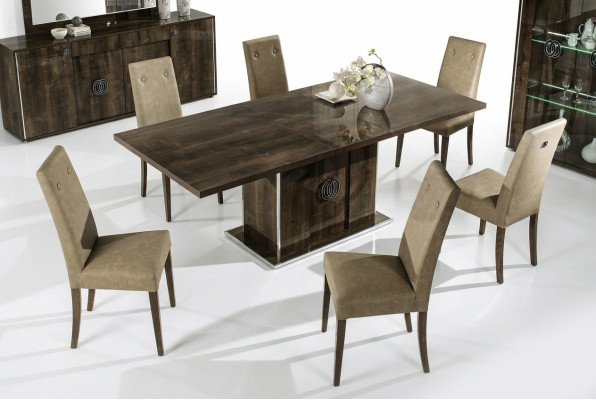Chair group set wood new upholstery suite kitchen living room dining room 6x chairs