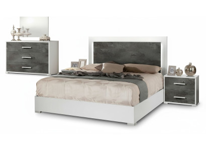 Luxury Doppio hotel bed construction modern gloss 160x200cm new hotel
