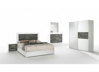 6-piece bedroom set, nightstand, wardrobe, chest of drawers, mirror, wedding, new