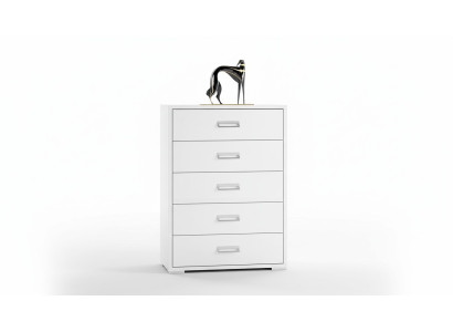 Modern luxury white wooden chest of drawers