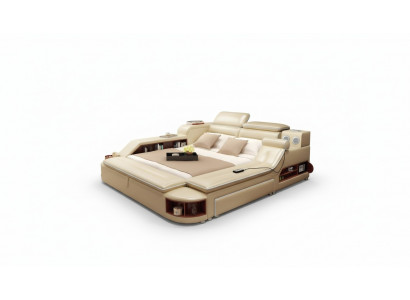 Bed Multifunction Safe Heat Lounger USB Sound Double Beds Feature New