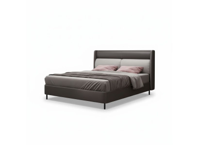 Design bed beds 180 x 200cm Dubai double hotel wood bedroom