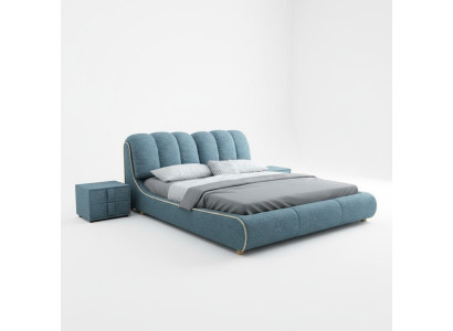 Double bed, bedroom, hotel, marital, luxury bed, 2x nightstand, 3-piece set, new beds