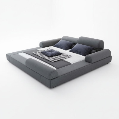 Bedroom luxury bed wood 180x200cm luxury bed new double beds