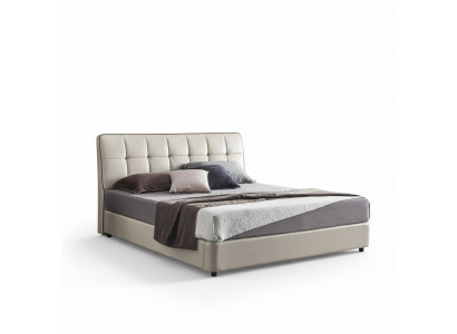 Designer beds double bed matrimonial bed 180x200cm leather bed light upholstered bed