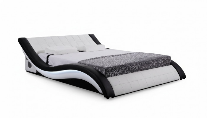 Bed Design Digital USB Beds Luxury Bedroom Furniture Leather Double