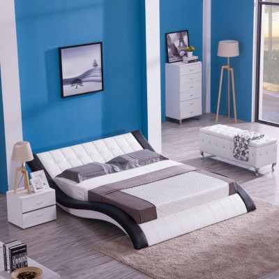Design bed digital sound USB beds luxury bedroom furniture leather
