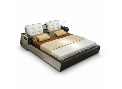 Bed Music System USB Beds Multifunction Luxury Furniture Bedroom