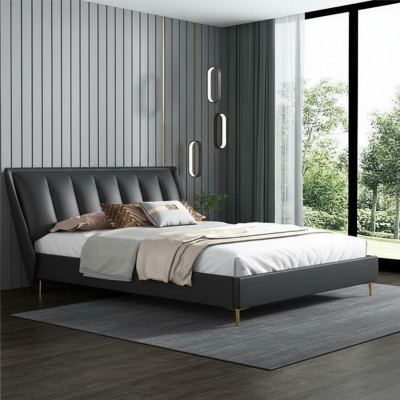 Beds Textile Hotel Luxury Upholstery Seat Fabric Italy Designer Bed Bedroom