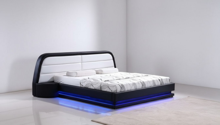 Beds Textile Leather Hotel Luxury Upholstery Design Wood Designer Bed