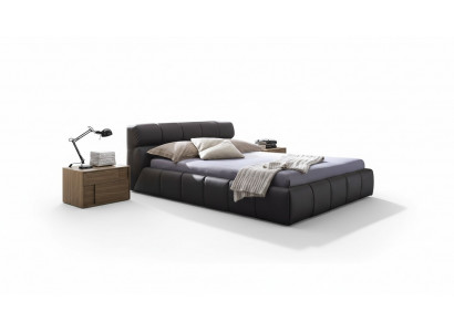 Beds Sleeping Room Leather 180x200cm New Bed Upholstered Design Luxury