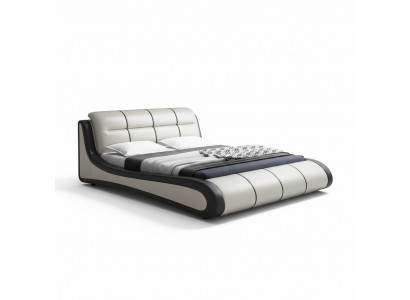 Luxury Upholstered Beds Fabric Double New Bedroom Design Bed Leather