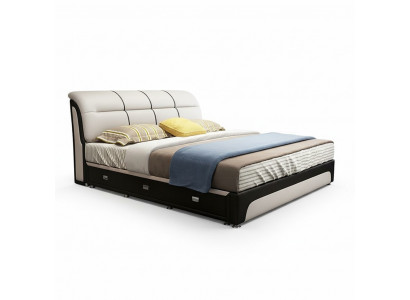 Beds Upholstery Textile Modern Wood Bedroom New Double Bed Chester Bed