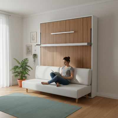 Wall bed multifunction beds wardrobe bed with sofa bed bedroom furniture new