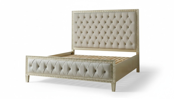 Beds Luxury Bed Hotel Royal Furniture Fabric Design Interior Upholstered Bed Frame