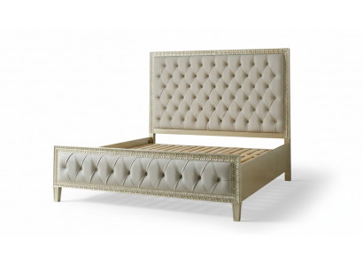 Beds Luxury Bed Hotel Royal Furniture Fabric Design Interior Upholstered Bed Frame