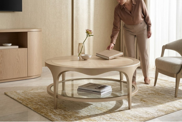 Living room furniture table coffee table design luxury decor wood tables oval round