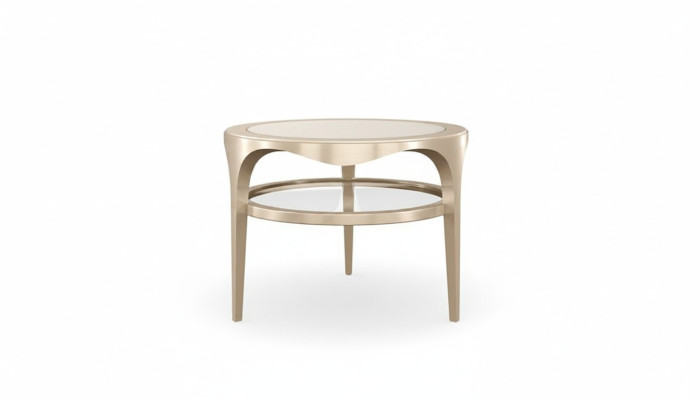 Living room round noble art modern luxury side table design furniture coffee table