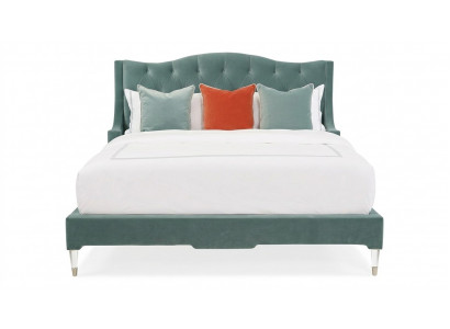 Chesterfield beds bedroom leather bed upholstery design luxury double hotel