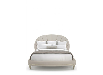 Luxury Bed Hotel Royal Furniture Fabric Beds Design Interior Upholstered Bed Frame
