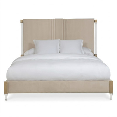 Luxury Double Hotel Beds Bedroom Leather 180x200cm Bed Upholstery Design New
