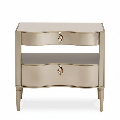 Nightstand Luxury Night Cabinet Dresser Console Side Drawer Console Design