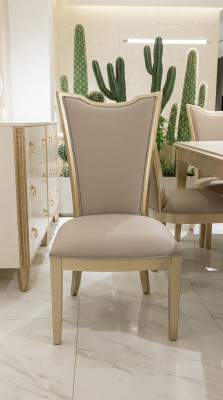 Luxury furniture armchair chair wood interior hotel armchairs chairs new dining room