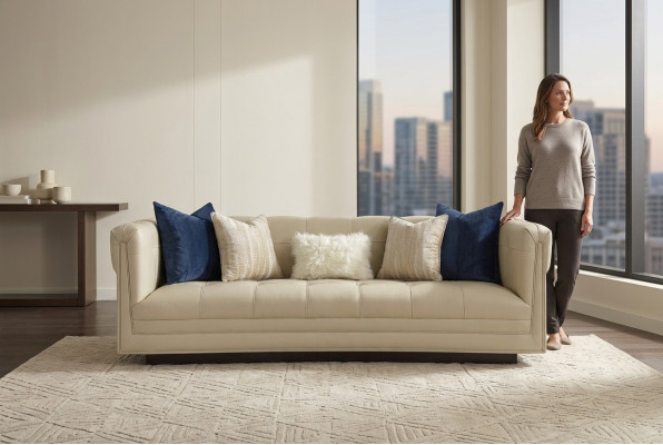 Living room modern sofas Italian sofa couch 3-seater upholstery high quality